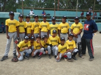 Castillo y Las Guáranas ganan en béisbol escolar municipal