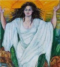 La obra "Madre Tierra" de Elsa Núñez.