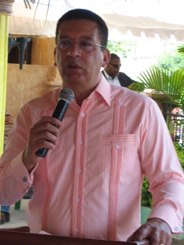 El Secretario General de la Liga Municipal Dominicana, Johnny Jones en foto de archivo