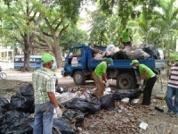 Retiran más de 200 toneladas de basura en San Cristóbal 