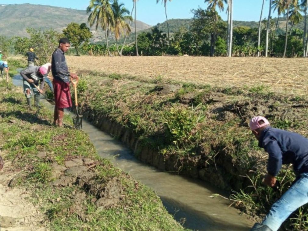En el Valle de San Juan se coordinó la limpieza y construcción de más 85 lagunas comunitarias.
