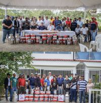 Entregan herramientas a ganaderos de 17 asociaciones en Espaillat y Puerto Plata.