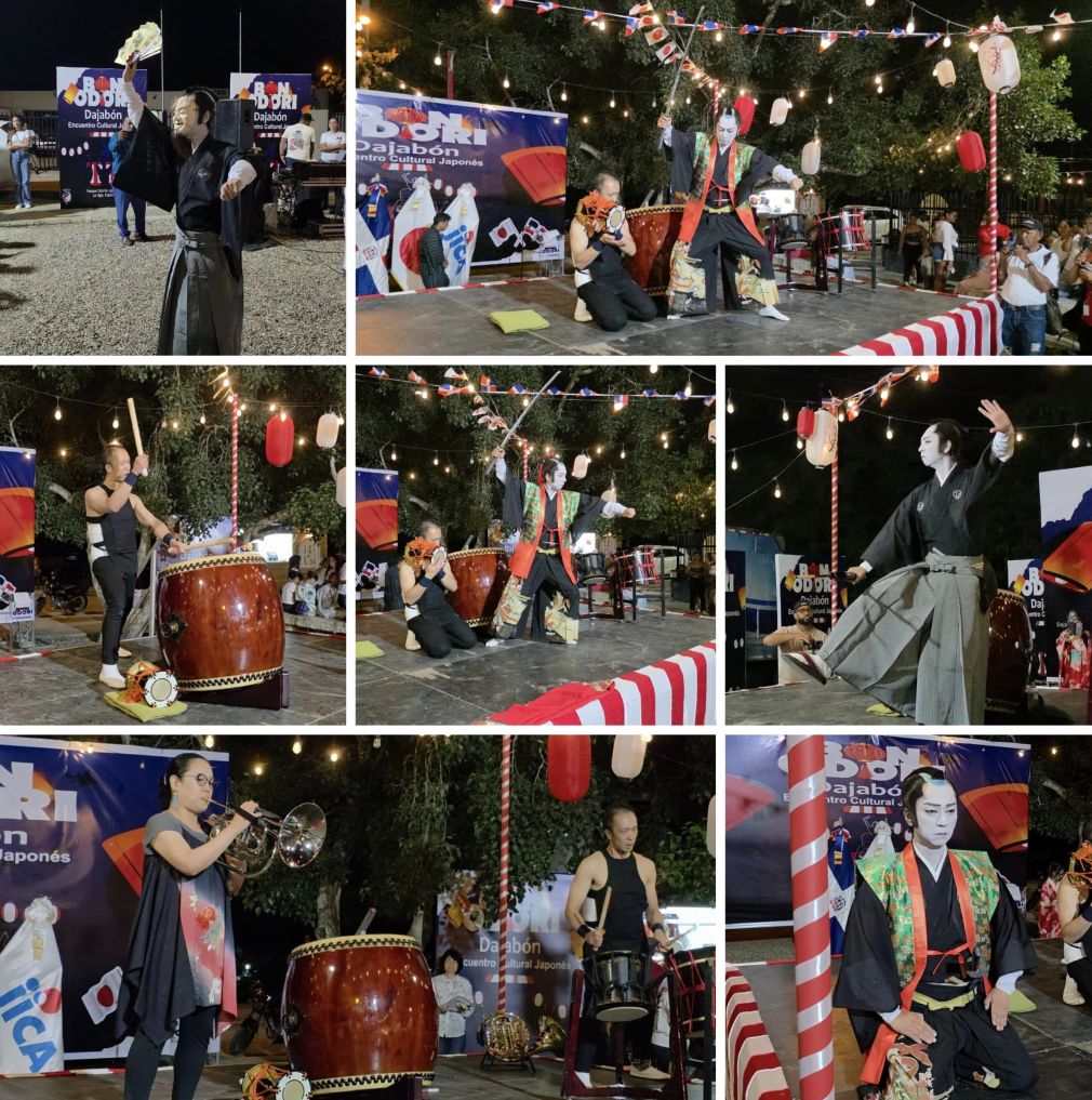 Realizan Encuentro Cultural Japonés "Bon Odori" desde el corazón de la primera colonia japonesa en RD.