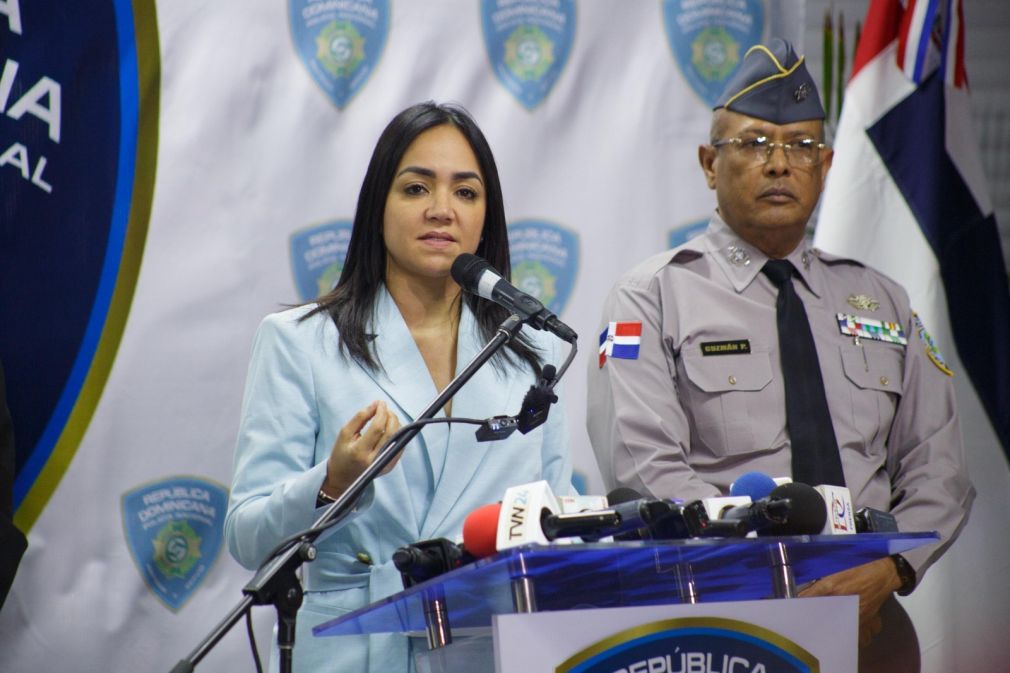 Faride Raful ofreció la información durante la rueda de prensa de la Fuerza de Tarea Conjunta, tras la reunión número 83 del Plan de Seguridad Ciudadana, encabezada por la vicepresidenta Raquel Peña.