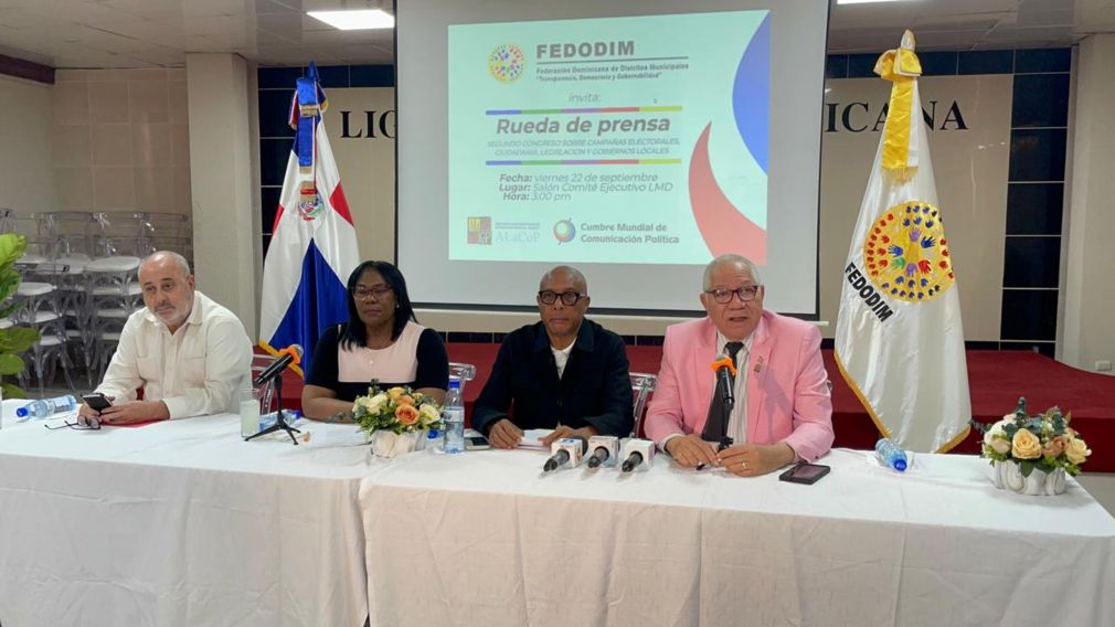 Los detalles fueron dados a conocer por Ramón Santos, presidente de Fedodim, su director ejecutivo, Pedro Richardson, Nidia Paulino Valdez, presidenta de Alacop.