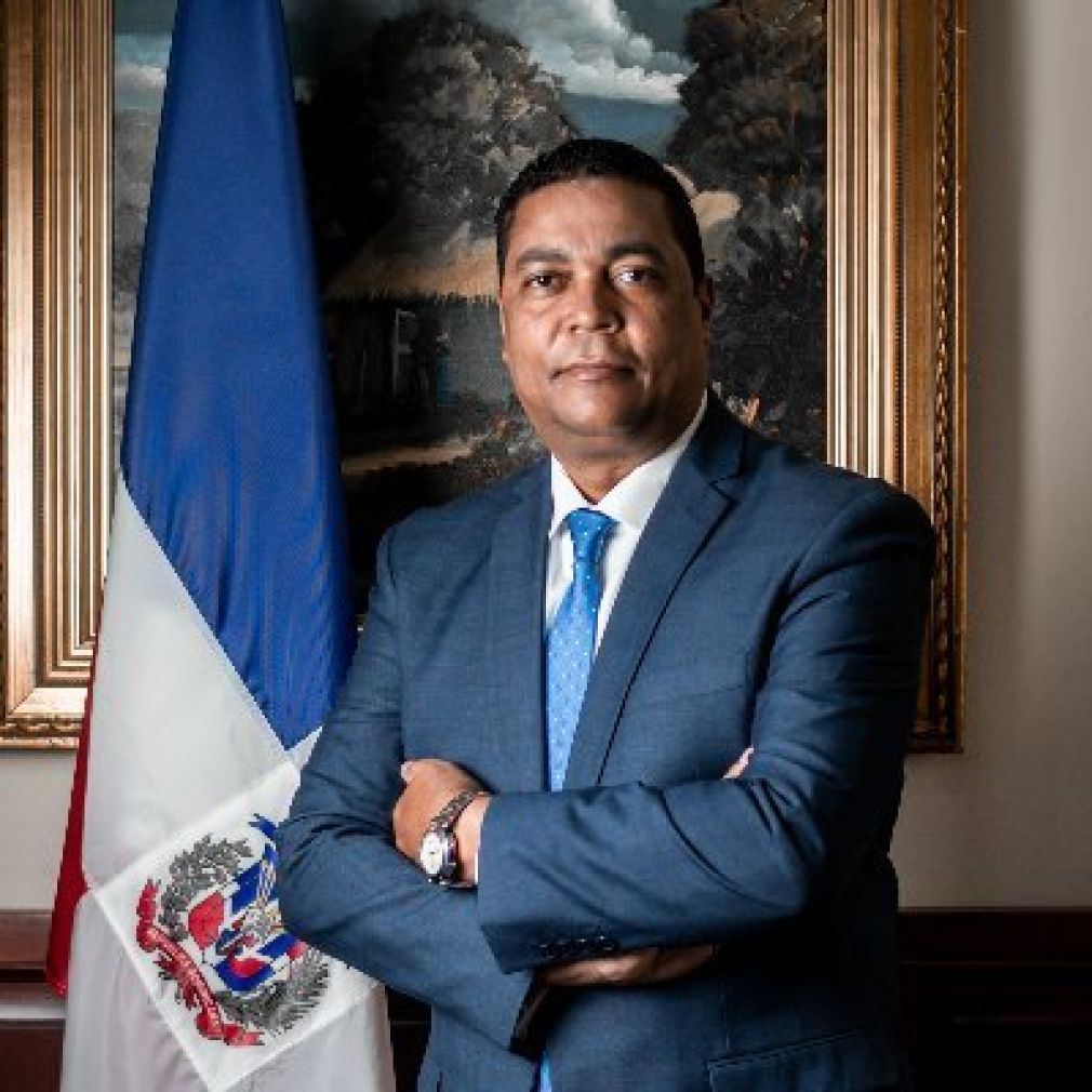 Víctor D’ Aza, presidente de la Liga Municipal Dominicana.