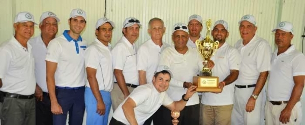 Asociación de Golf La Vega campeón del nacional Inter-asociaciones en Jarabacoa