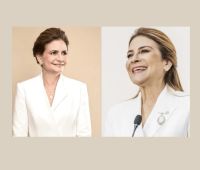Raquel Peña y Carolina Mejía.