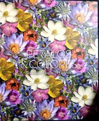 Portada del libro Pétalos y Colores. Diversidad floral de la Isla Española. (Grupo Inicia, 2025).