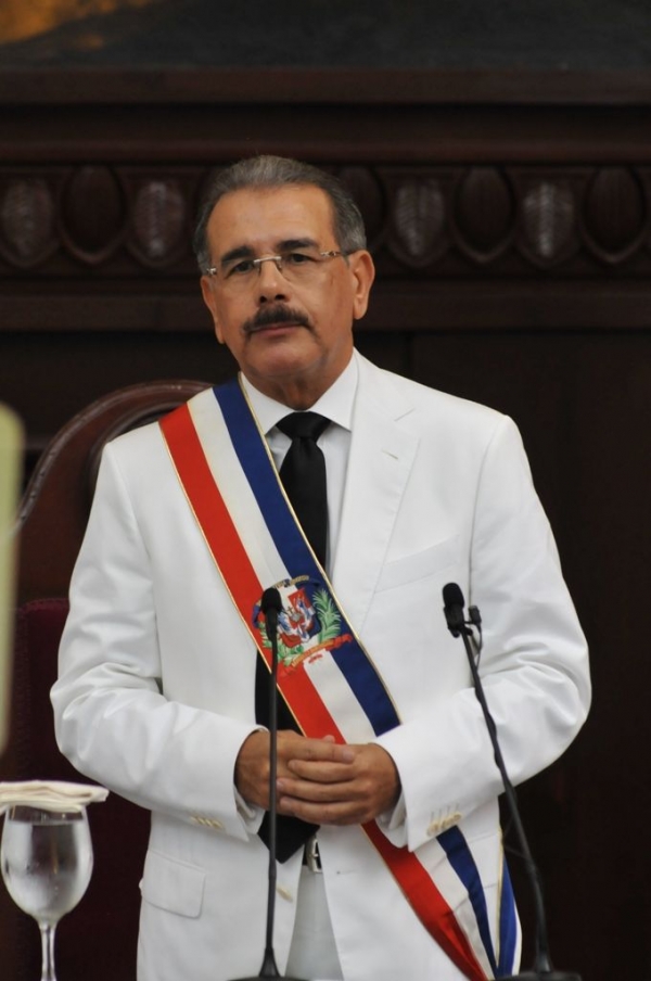 Danilo Medina, Presidente de República Dominicana.