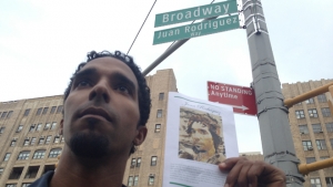 Develan con nombre de Juan Rodríguez, tramo de avenida Broadway Avenue, en Nueva York