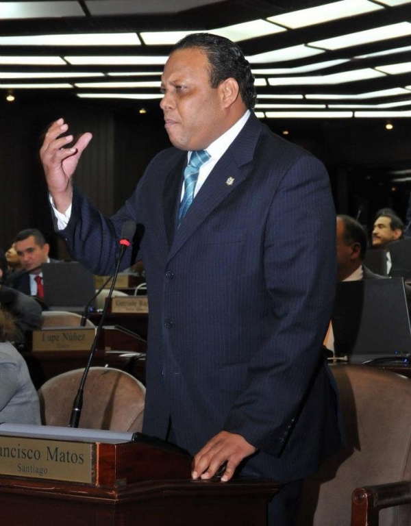 Francisco Matos, diputado de Santiago por el Partido de la Liberación Dominicana PLD.