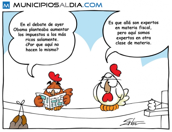 Caricatura al día 4 octubre de 2012.