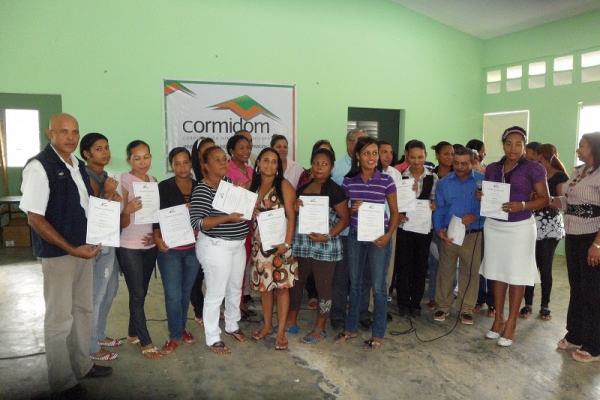 Cormidom entrega certificados a técnicos