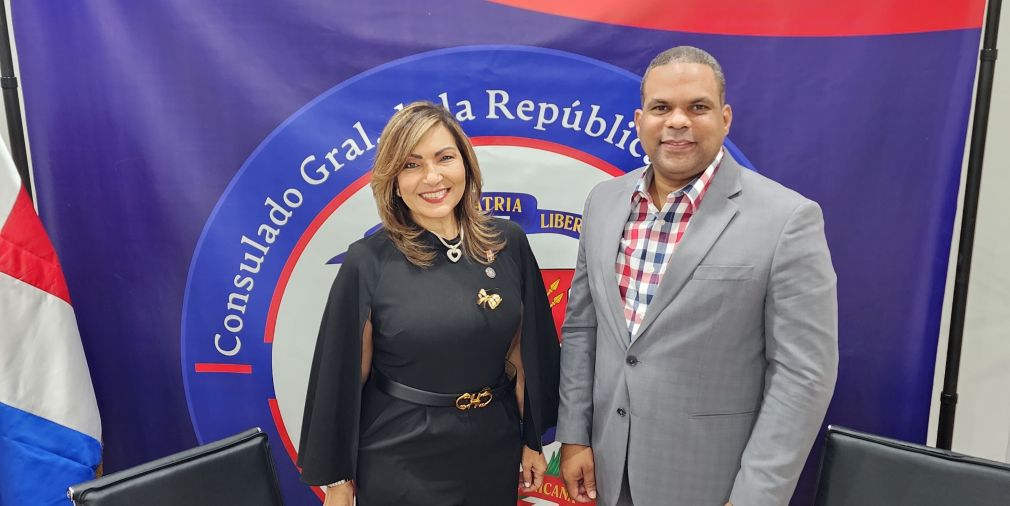 La cónsul dominicana en Miami, Geanilda Vásquez resalta importancia de que el país pertenezca al programa Global Entry y destaca expectativas con la apertura de Banreservas en esa ciudad.