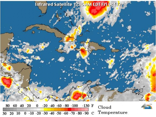 Depresión Tropical se convierte en tormenta tropical Patty