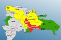 Provincias colocadas en Alerta por el COE.