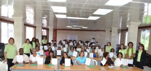 La Fundación Vida Sin Violencia impartió su tercer taller de formación a  maestros/as y orientadores, de 15 centros educativos del Distrito Nacional, como promotores de paz en el medio escolar. Contó con el apoyo de la Liga Municipal Dominicana.