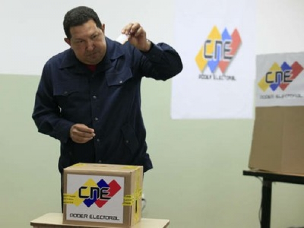 Chávez hizo un llamado a la calma mientras se esperan los resultados de los comicios. 