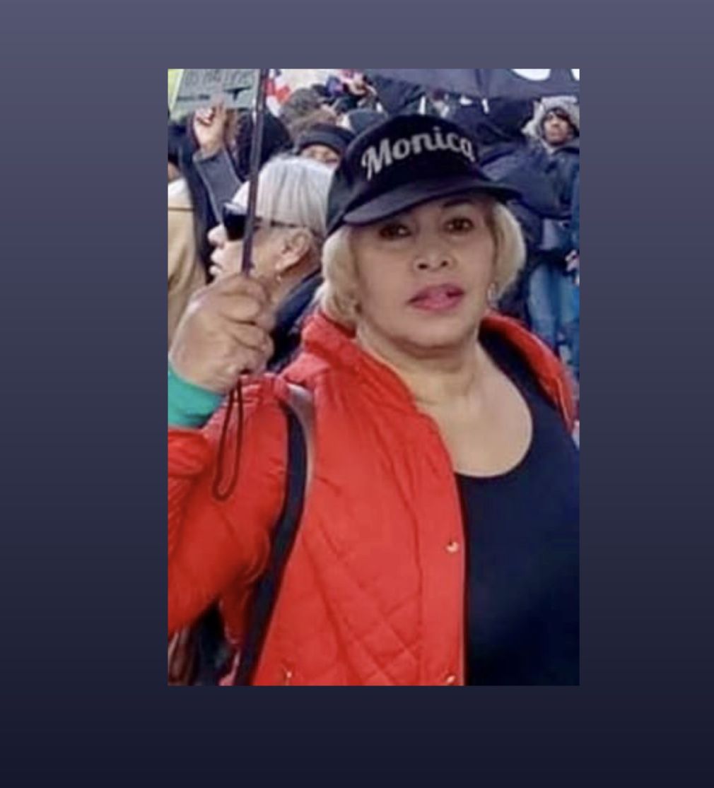 Mónica Zapata, activista comunitaria.