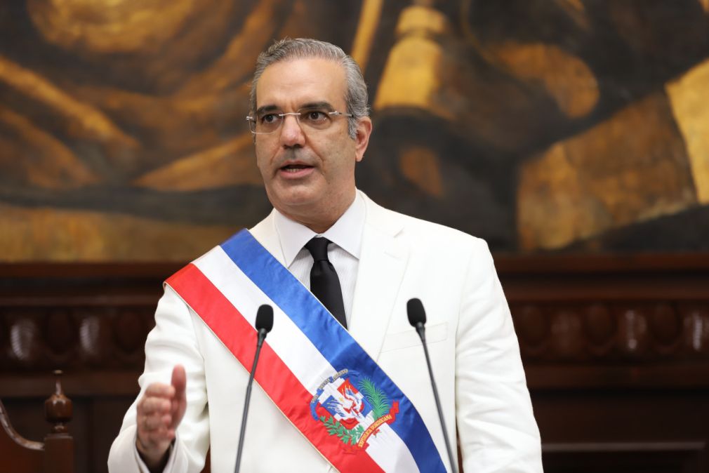Presidente dominicano Luis Abinader. Imagen: EyR News.