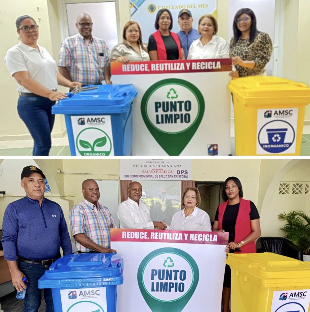 En representación del alcalde Nelson de la Rosa, encabezaron la entrega la directora administrativa de la alcaldía, Yoselin Martínez; la secretaria general, Annelises Casillas; el director de Ornato y Limpieza, Chito Corporán; y el asesor de la alcaldía, Pablo Nova.