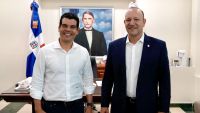 El director del Inapa y el alcalde de Santiago, junto con sus equipos técnicos, trataron los planes por ejecutar para tales fines.
