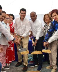 Coraabo dio inicio a la construcción del Acueducto de la Zona Norte de Andres Boca Chica.