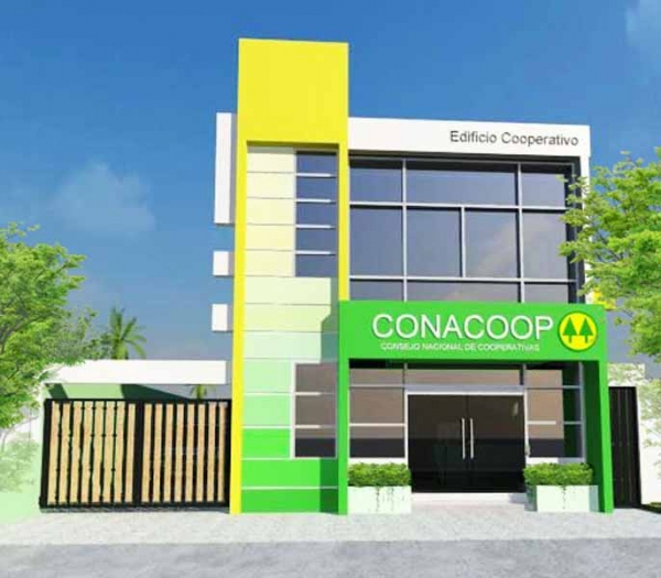 Nuevo edificio del Consejo Nacional de Cooperativas COONACOP.