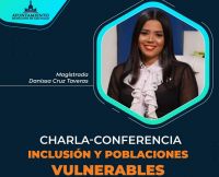 La charla-conferencia será impartida por la magistrada Danissa Cruz Taveras. Dicha actividad forma parte de la agenda del alcalde Abel Martínez a propósito de la declaratoria del 2022 como año de la Inclusión en todo el municipio de Santiago.