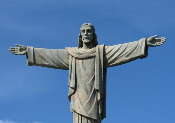 Cristo Redentor, cima de la montaña Isabel de Torres, Puerto Plata.