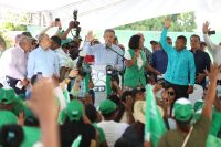 El candidato presidencial de la Fuerza del Pueblo, Leonel Fernández.