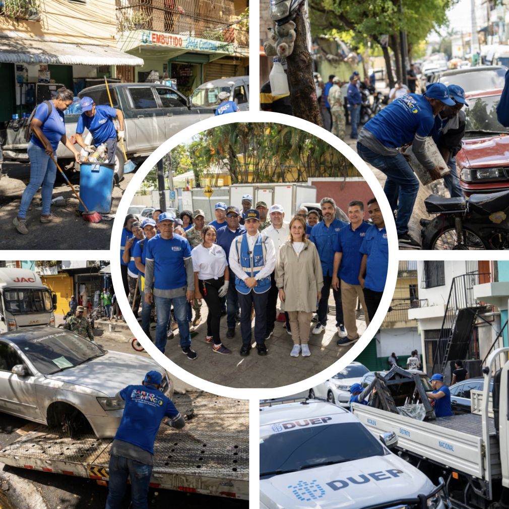 La intervención estuvo dirigida por las direcciones de Aseo Urbano y Defensoría y Uso de Espacios Públicos, con la finalidad de llevar orden y limpieza a los munícipes.