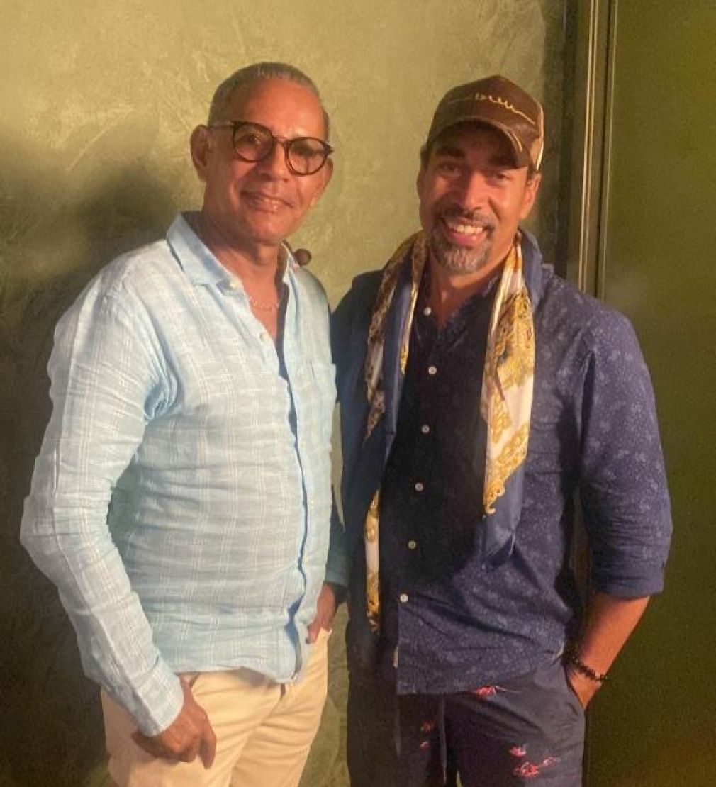 Miguel Reyna y Oscar Abreu.