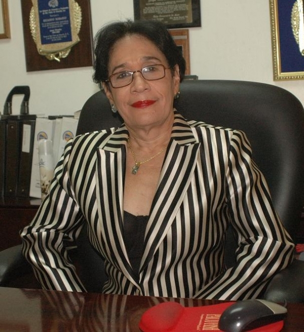 Rosa Dinorah Peña, presidenta de Fenacerd. 