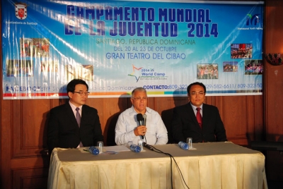Ayuntamiento de Santiago dice todo está preparado para el 4to. campamento mundial de la Juventud  