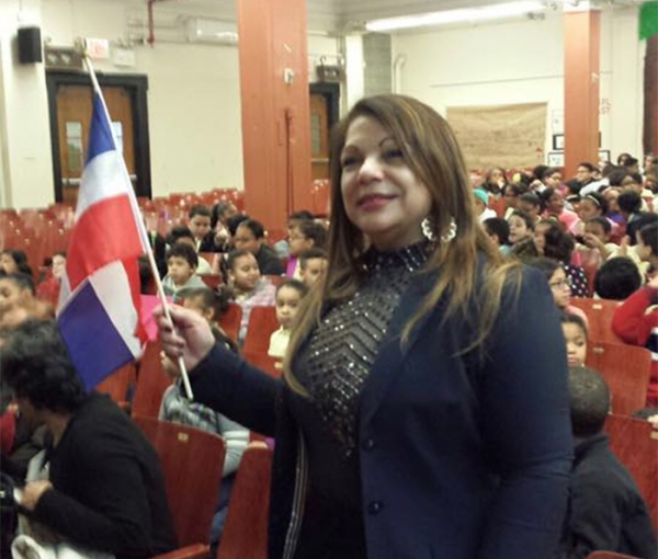 Nancy Jiménez, candidata a diputada por el PRD.
