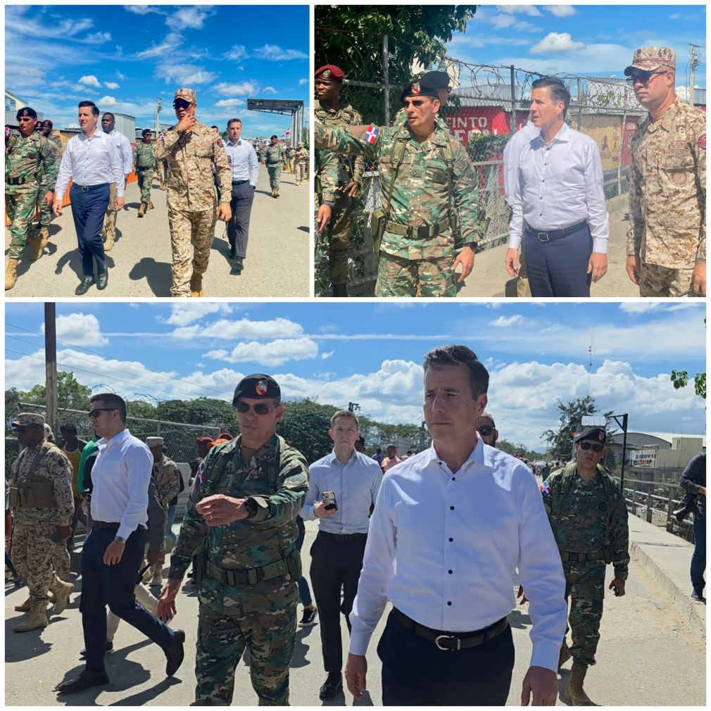 El legislador también valoró el trabajo que realizan las Fuerzas Armadas dominicanas.