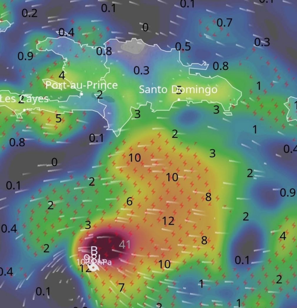A partir de este martes se esperan grandes acumulados de lluvias.