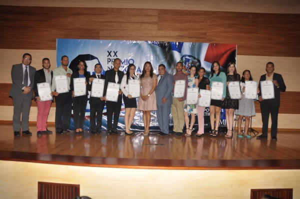 Juventud realiza premio nacional a la excelencia juvenil Juan Pablo Duarte: 