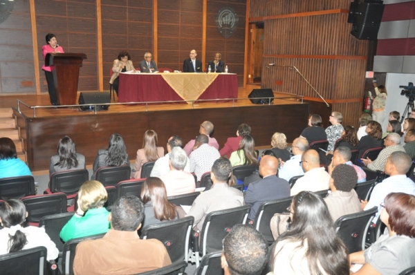 Profesores participantes en la capacitación.