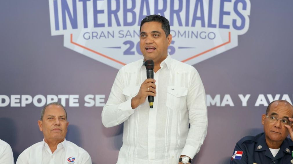 Kelvin Cruz, ministro de Deportes.