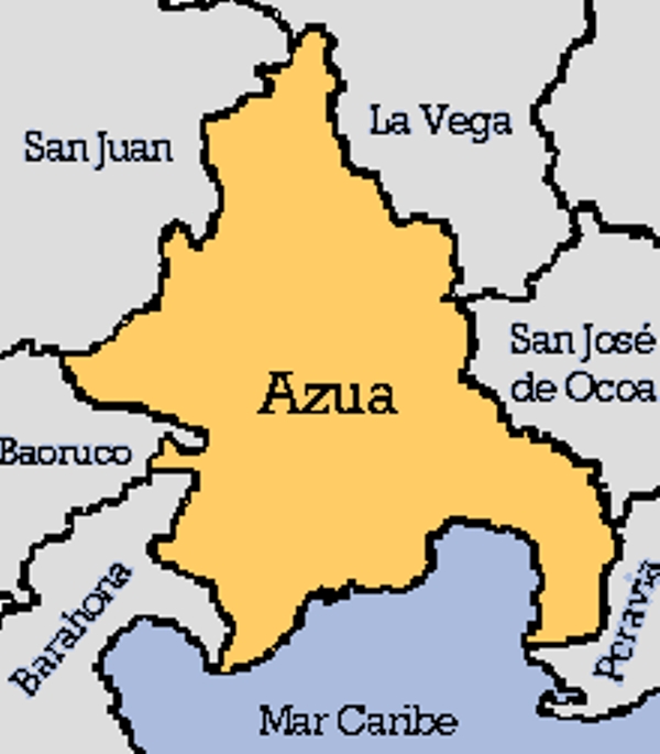 Ubicación geográfica de Azua