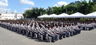 Policía gradúa 117 rasos en San Cristóbal