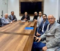  Directiva electa del Colegio Dominicano de Cirujanos en visita al Congreso.