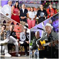 Los homenajeados fueron Rafael Antonio Brito (Rafa Aventurero), Ramón Stalin Salcedo (Chanina), Yris Ramona Lantigua Polonia “La Mamasota”, Marcos Jorge y Grecheen Acosta.