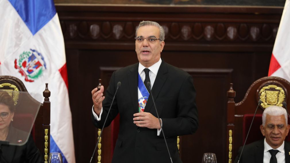 El presidente de la República Dominicana, Luis Abinader.