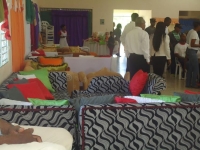 Fundación Isabel Chala e institución presentaron exposición de muebles, sabanas y cortinas 