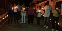 Continúa encendido de velas en El Pino en reclamo de justicia por muerte de agricultor 