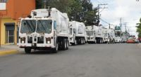 Los camiones forman parte del programa &quot;Pantoja Limpia&quot;.